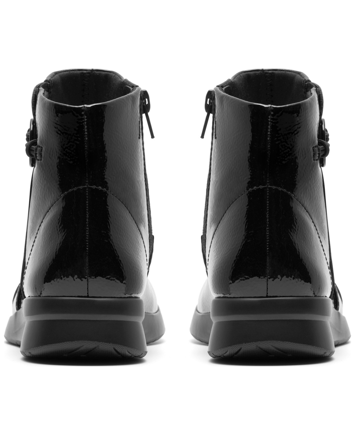 Clarks Collection Women's Ellowyn Deva Wedge Booties In Black