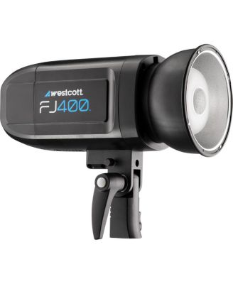 FJ400 400Ws Strobe with AC/DC Battery, Bundle with Westcott FJ-X3 M Universal Wireless Flash Trigger, Microfiber Cloth
