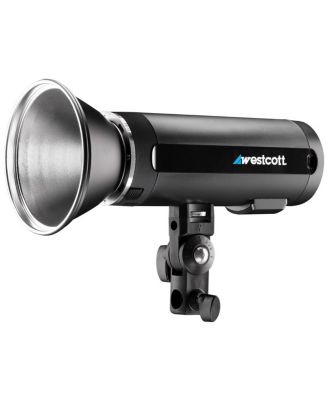 2x FJ200 200Ws Strobe with DC Battery - Bundle With Westcott Wireless Flash Trigger, 2x Glow Round Flash S-type Bowen s Mount Bracket, Quick