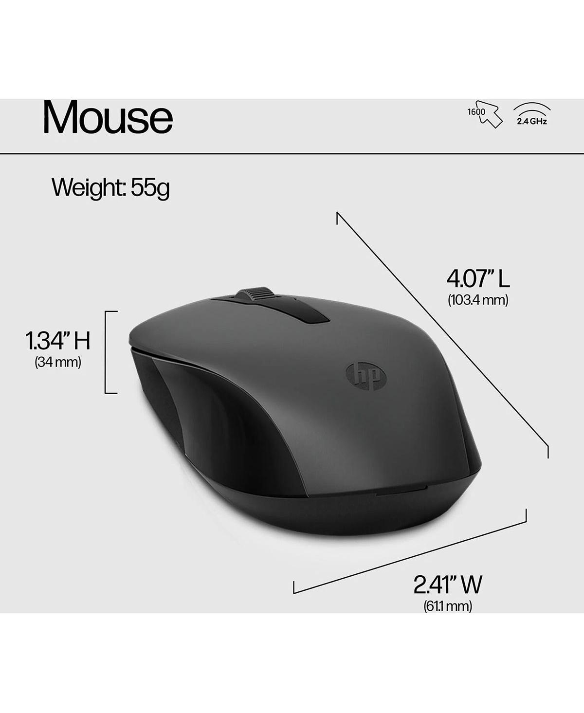 Hp 330 Wireless Chiclet Keyboard and Mouse Combo, Black