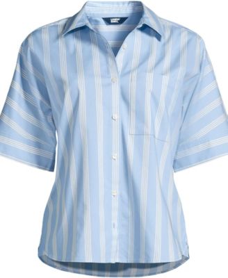 Women's Cooling Elbow Sleeve Button Front Shirt