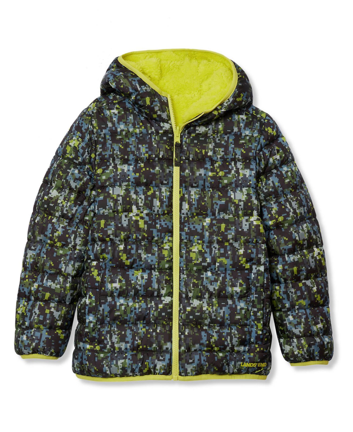 Boys FeatherFree Reversible Hooded Jacket