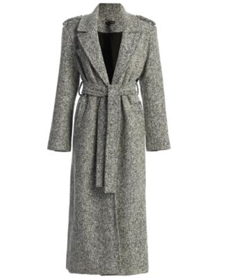 Women's Savannah Belted Tweed Coat