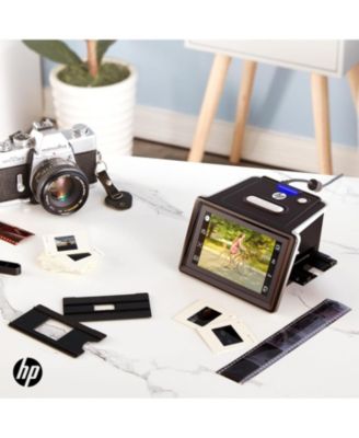 FilmScan Film & Slide Scanner with 5" Touch Screen, Film Scanner Convert Negatives to Digital 22MP JPEG