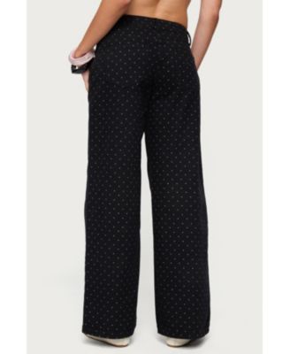 Women's Misha Polka Dot Baggy Low Jeans