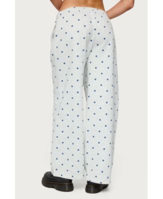 Women's Ny Babe Polka Dot Sweatpants