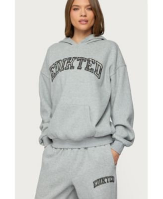 Womens Camo Crush Edikted Oversized Hoodie