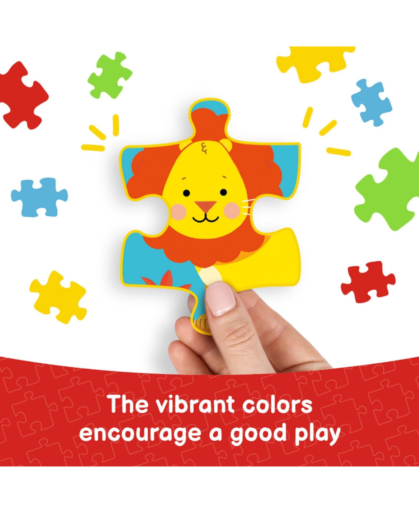 Детский пазл Trefl Peppa Pig's Happy Train 15-Piece Puzzle, Ages 3+, цвет: Разноцветный — фото 4