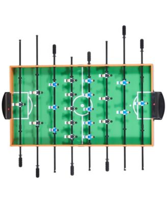 Folding Foosball Soccer Game Table Standard Size for Indoor Home Play