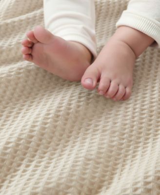 Waffle Weave Cotton Blanket, Twin