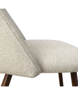 Walnut Finish Table And 4 Comfortable Chairs 5-Piece Dining Set