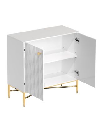 2 Door Locker Manufactured Wood/Metal Accent Cabinet