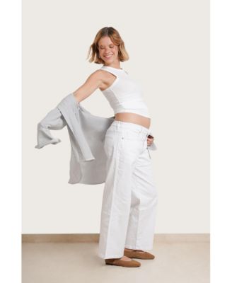 Maternity NOM Slouch Under the Belly Denim