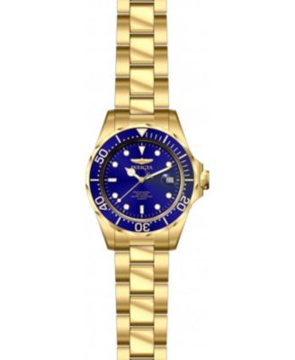 Men's 8937 Pro Diver Quartz 3 Hand Blue Dial Watch