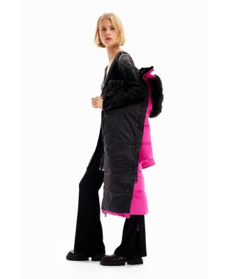 Women's Padded belted coat