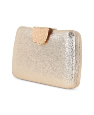 Woman's Tatum Faux Leather Minaudiere