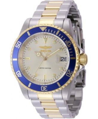 Men's ILE8928OBA Pro Diver Automatic 3 Hand Gold Dial Watch