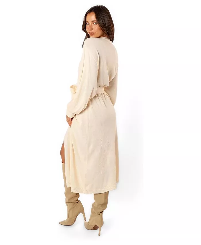 Women's Nova Wrap Knit Midi Dress - thumbnail 6