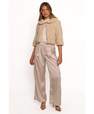 Women's Lucie Faux Fur Crop Jacket