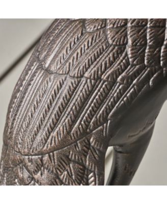 Streamdale Rust-Proof Aluminum Crane Garden Statue