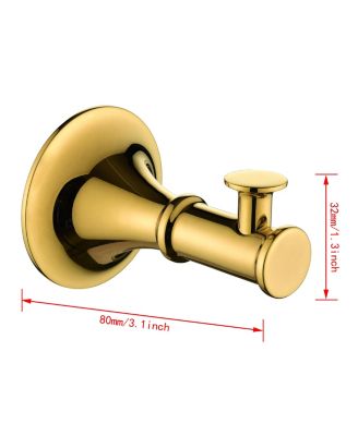 Streamdale 6 Piece Bathroom Towel Rack Set Wall Mount