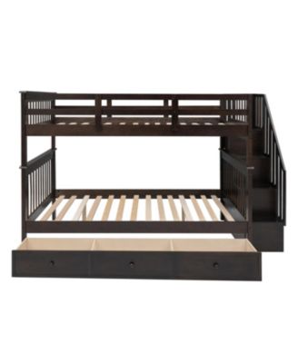 Stairway Bunk Bed with Drawer & Storage