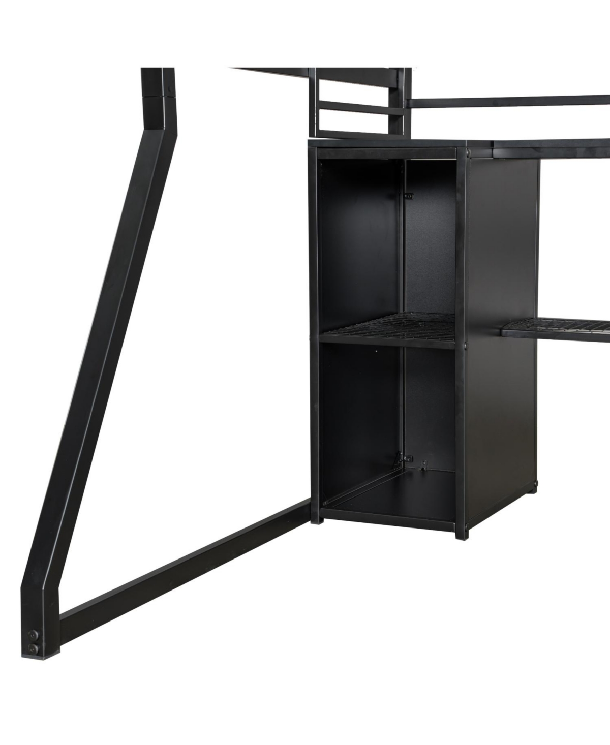 Streamdale Furniture Gaming Loft Bed with Work Station & Storage