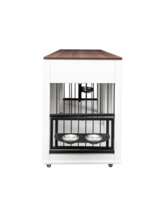 Furniture Style Dog Cage with Double Door