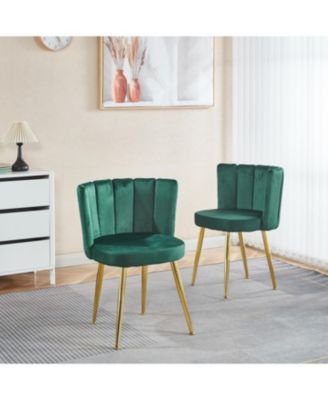 Mid-Century Glass Top Dining Table Set