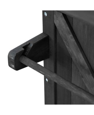 Outdoor Rolling Grill Table Bar Cart Kitchen Island