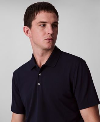 Men’s Short Sleeve Stretch Jacquard Polo Shirt