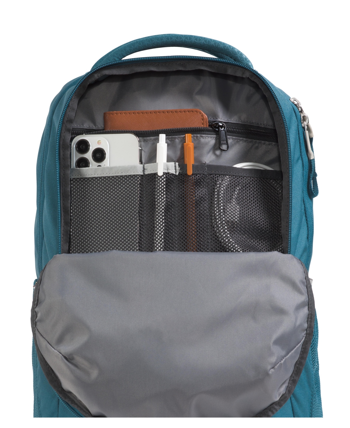 The North Face Women's Jester Luxe Backpack Messenger In Silver