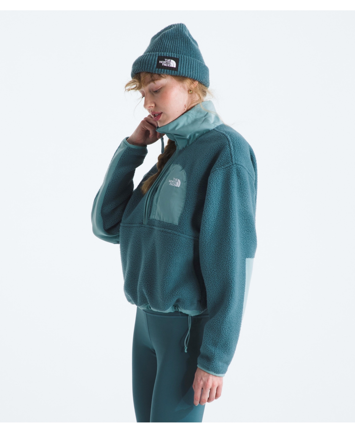The North Face Women's Yumiori Off-peak Half-zip Jacket In Blue