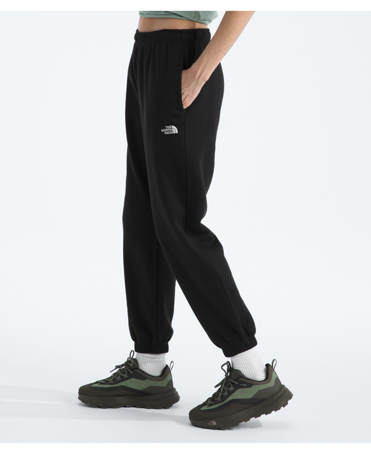 The North Face Black Box Mhysa Cotton Blend Sweatpants In Black