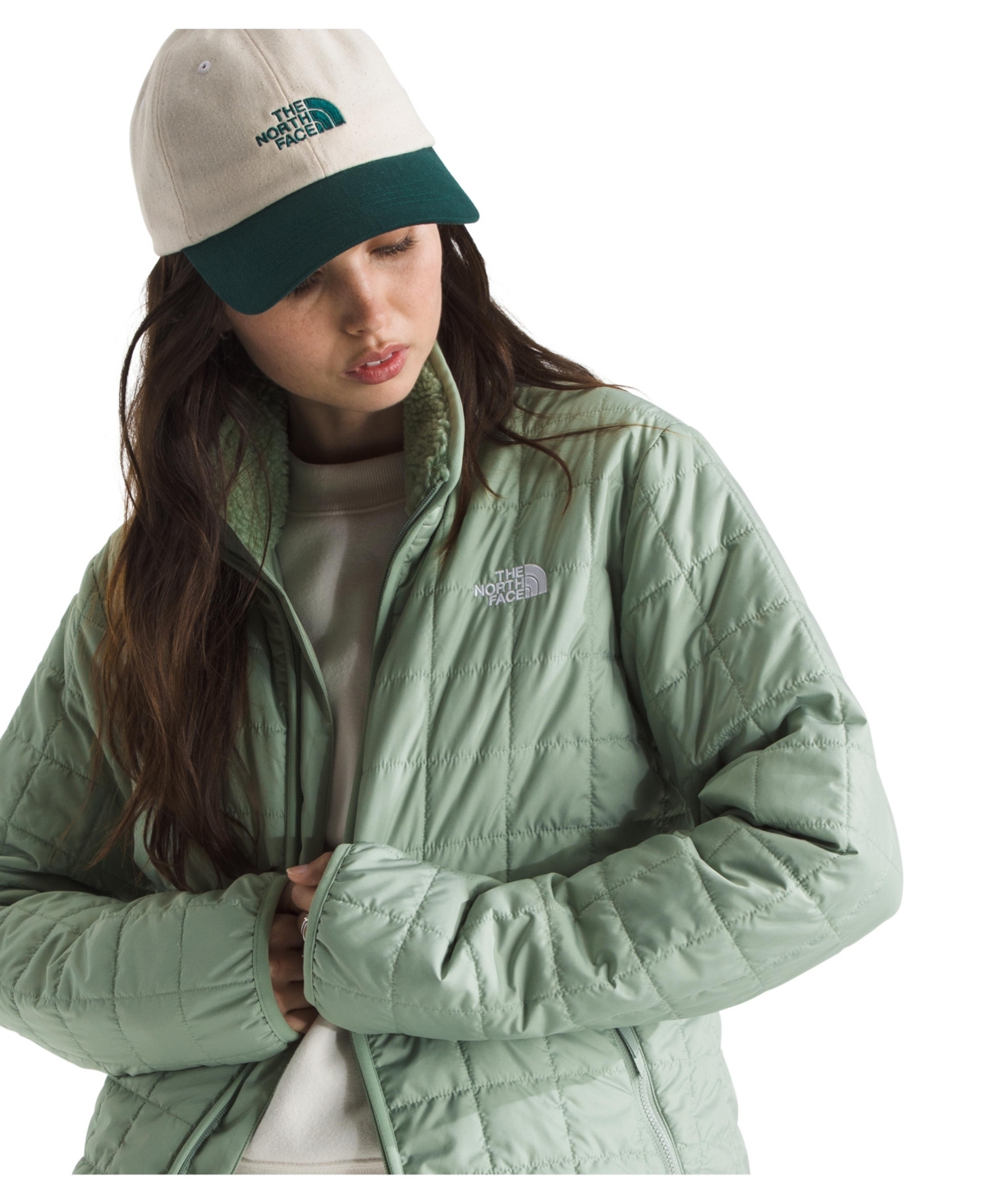The North Face Junction Water Repellent Insulated Jacket In Green
