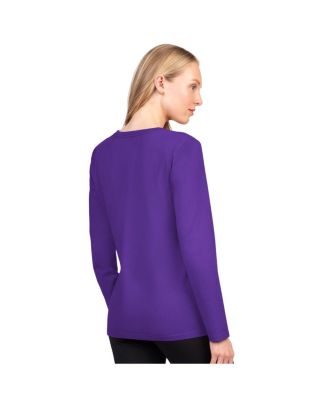 Women's Purple Minnesota Vikings Best Play Long Sleeve T-Shirt