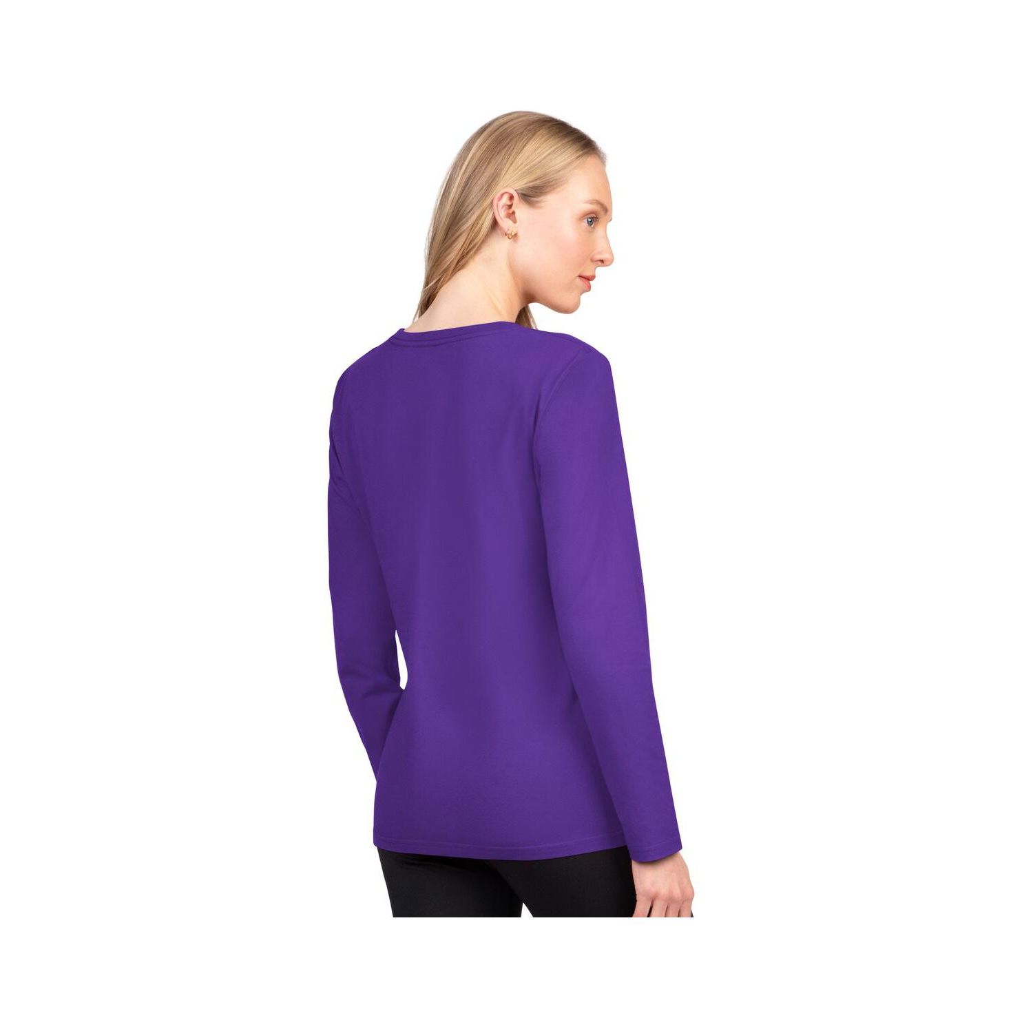Women's Purple Minnesota Vikings Best Play Long Sleeve T-Shirt