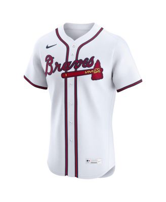 Men's Matt Olson White Atlanta Braves Home Elite Player Jersey