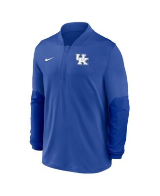 Men's Royal Kentucky Wildcats One Goal Performance Half-Zip Pullover Sweatshirt
