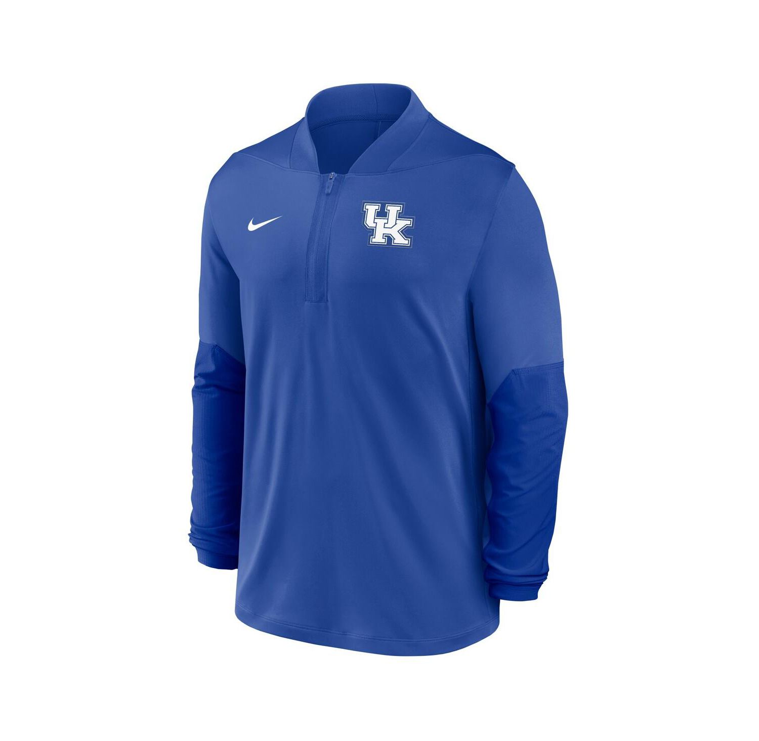 Men's Royal Kentucky Wildcats One Goal Performance Half-Zip Pullover Sweatshirt