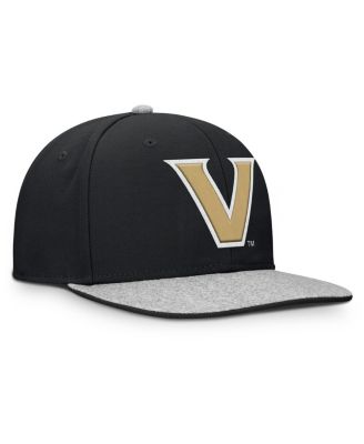 Men's Black Vanderbilt Commodores Loden Snapback Hat