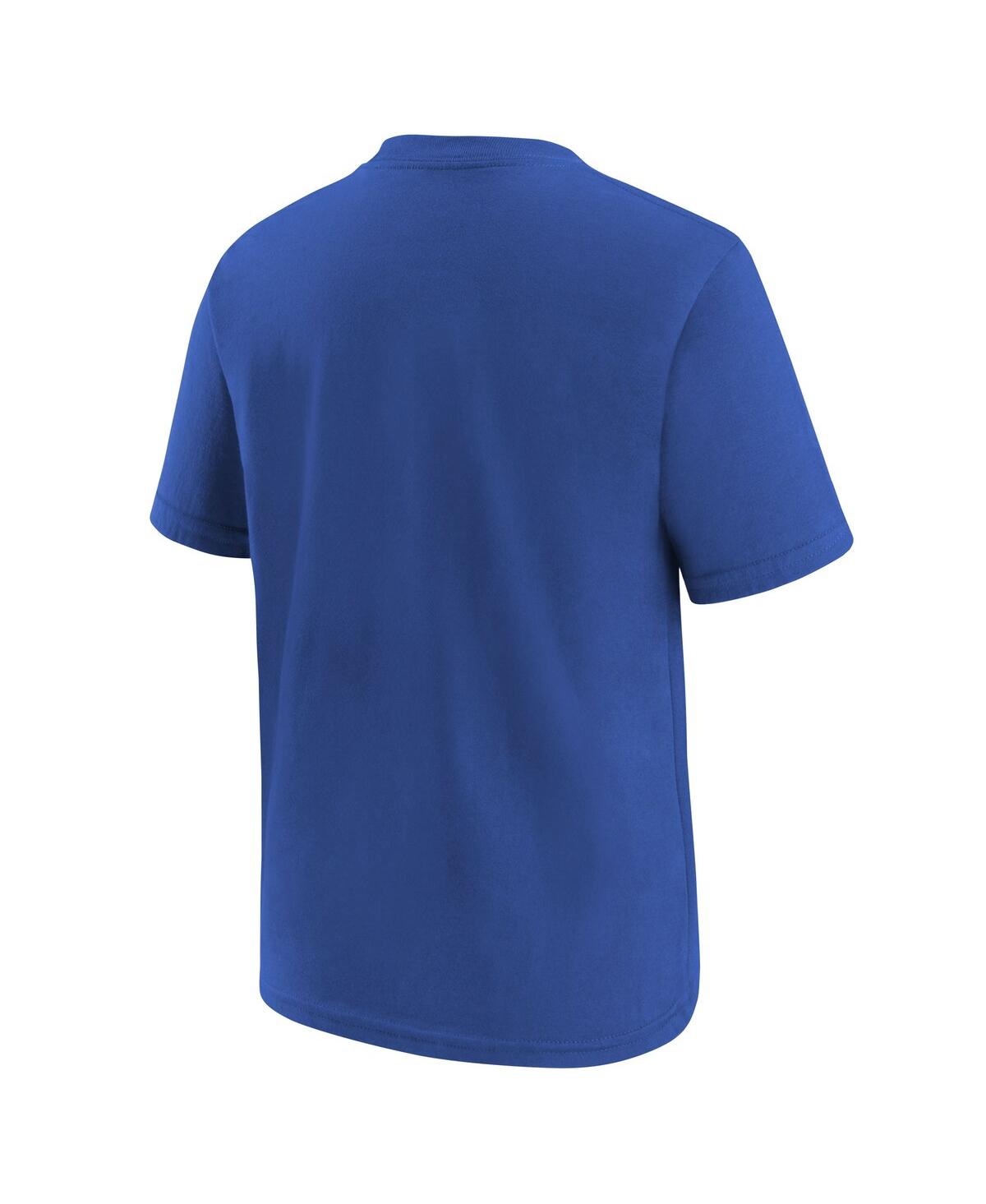 Jordan Big Boys and Girls Blue Orlando Magic Essential Cities T-Shirt