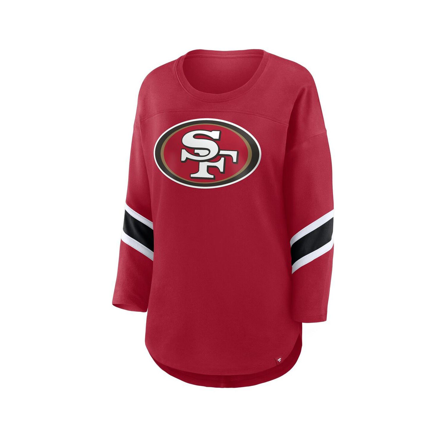 Women's Scarlet San Francisco 49ers Redzone 3/4-Sleeve T-Shirt