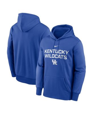 Nike - Men's Royal Kentucky Wildcats Team Stacked Performance Pullover Hoodie