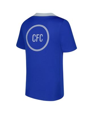 Big Boys and Girls Blue Chelsea 2025/26 Third Academy Pro Pre-Match Dri-Fit Jersey