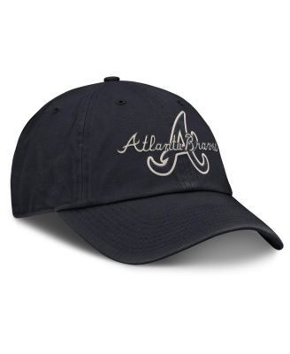 Men's Navy Atlanta Braves Statement Club Adjustable Hat