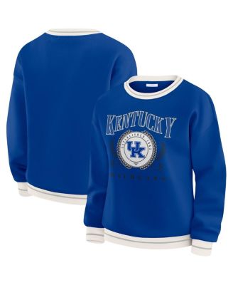 WEAR by Erin Andrews - Women's Royal Kentucky Wildcats Seal Sweatshirt