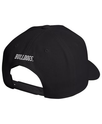 Men's and Women's Black Mississippi State Bulldogs Blackout A-Frame Adjustable Hat