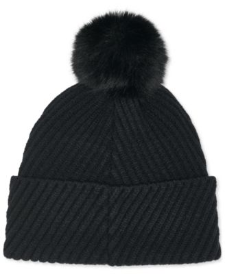 Rib Pom Beanie