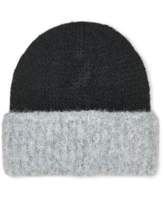 Color Block Knit Beanie